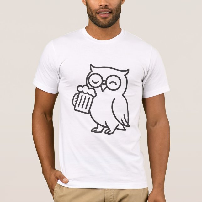 Actitud escalofriante, elegante camiseta (Anverso)