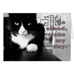 Actitud Kitty - Adelante, Haz mi tarjeta de día