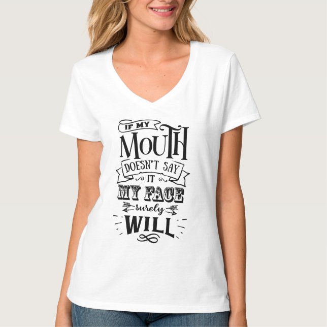 Actitude Camiseta de cuerpo caliente de chica de l (Anverso)