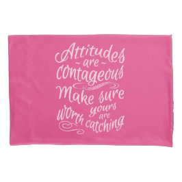 ACTITUDES fundas de almohadas motivacionales