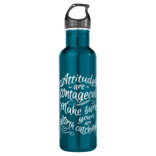 ACTITUDES nombre personalizado botellas de agua mo