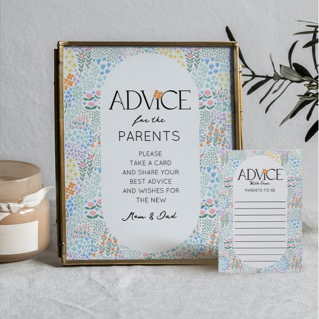 Actividad de Baby Shower de la tarjeta de consejo  (Subido por el creador)