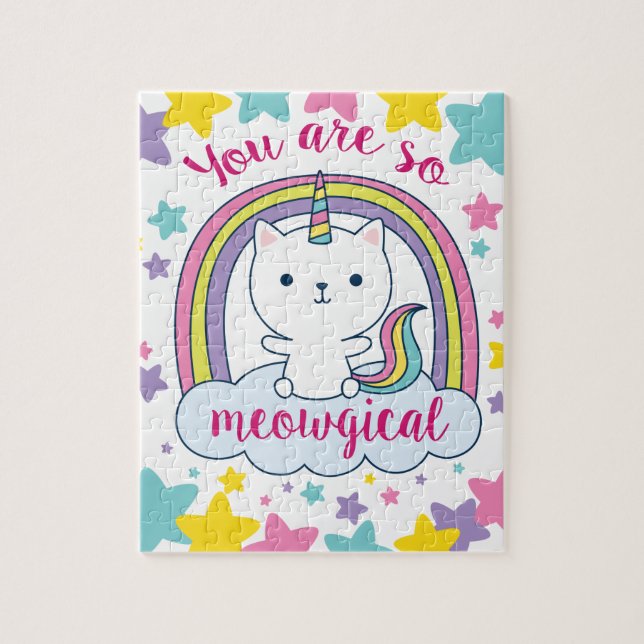 Actividad del rompecabezas del Caticorn (Vertical)