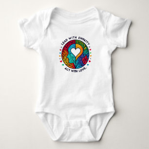 Acto con Love Baby Jersey Bodysuit