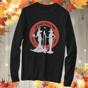 Acto de caminata de brujas camiseta de estafa
