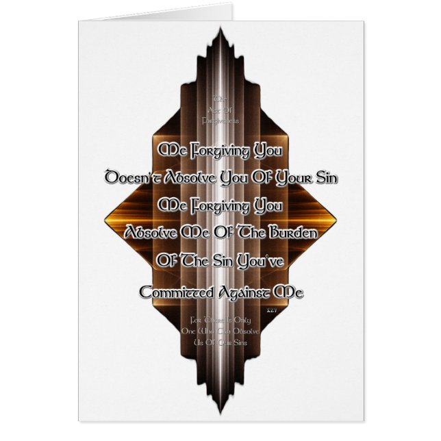 Acto De Perdón (Frente)