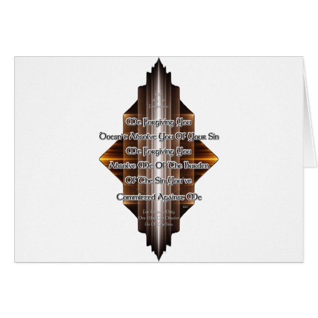 Acto De Perdón (Anverso (Horizontal))