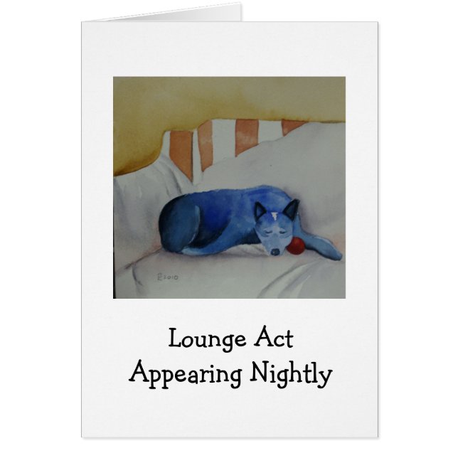 Acto del salón que aparece cada noche (Frente)