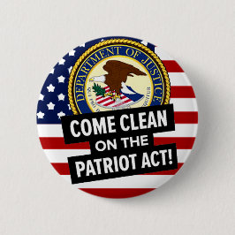 Acto limpio de Pat - botón