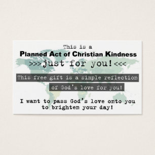 Acto previsto de la tarjeta cristiana de la