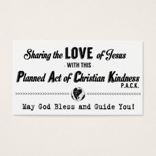 Acto previsto de la tarjeta cristiana de la