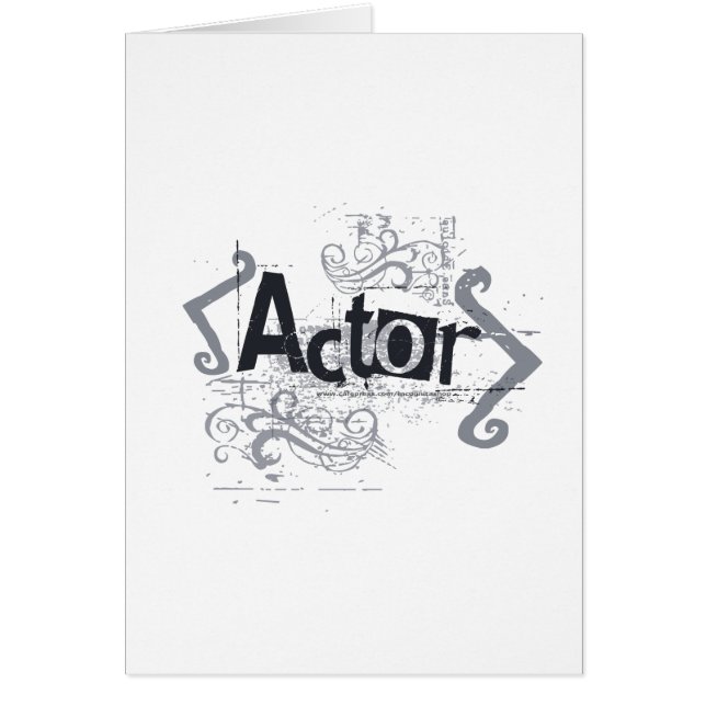 Actor del Grunge (Frente)