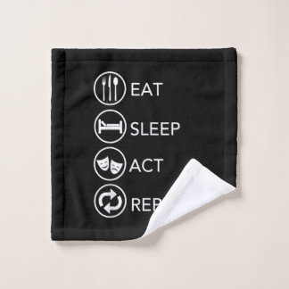 Actores que actúen como regalo de repetición de la