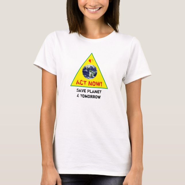 ACTÚA AHORA y salva la camiseta de la rebelión cli (Anverso)