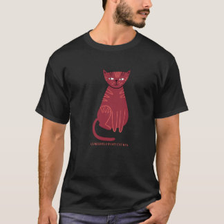 Actualmente en mi era de gato camiseta linda