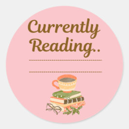 Actualmente leyendo – Etiqueta escribible para ama