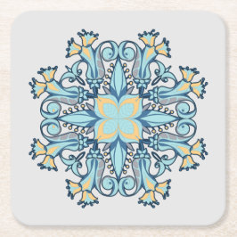 Acuamarina de verano | Posavasos de cartón