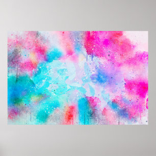 acuarela abstracta de arte de fondo