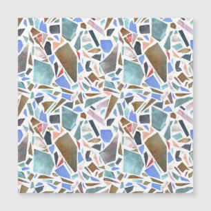 acuarela abstracta: fondo blanco dibujado a mano.