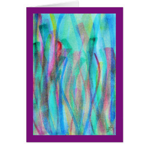 Acuarela abstracta viva