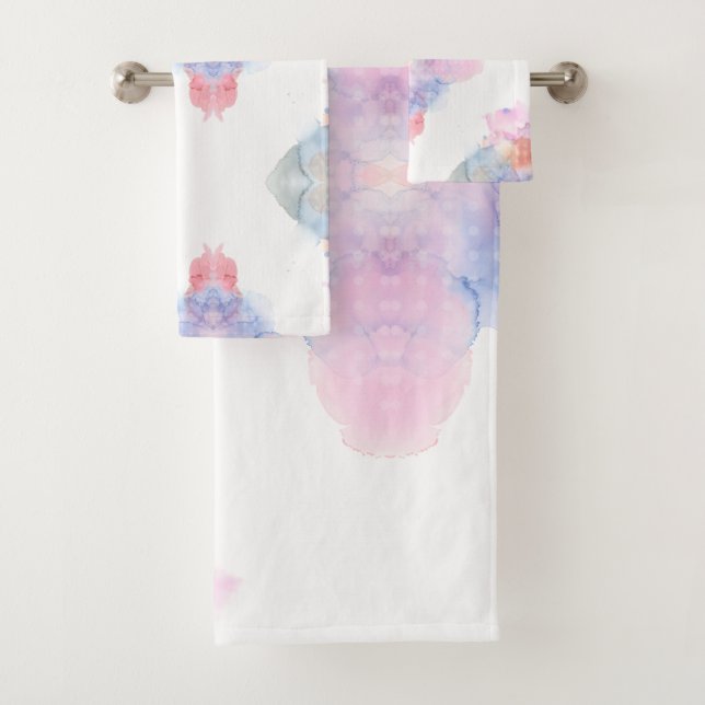 acuarela azul y rosa de los artistas (In situ)
