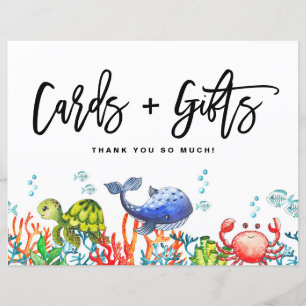 Acuarela bajo el Rótulo de tarjetas y regalos de m