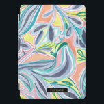 Acuarela botánica Resumen de la cubierta Art iPad<br><div class="desc">Proteja su iPad con este único funda de arte acuático. Este diseño presenta un bonito cuadro abstracto de acuarela botánica pintado a mano. Si desea agregar texto personalizado,  haga clic en el botón "Editar diseño". ©2020 Eun Mi Kim</div>