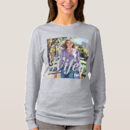 Acuarela con camiseta