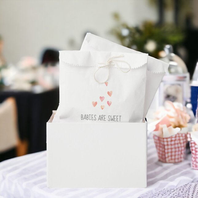 Acuarela Corazones Chicas Los bebés son una bolsa  (Subido por el creador)