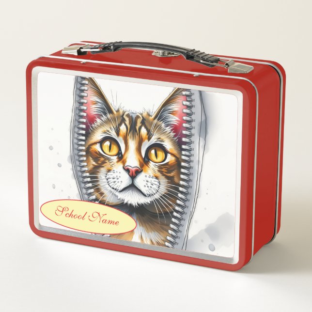 Acuarela Cute hermosa colección moderna de gatos (Reverso)