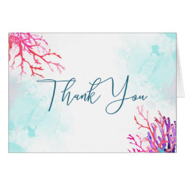 Acuarela de arrecife de coral tropical