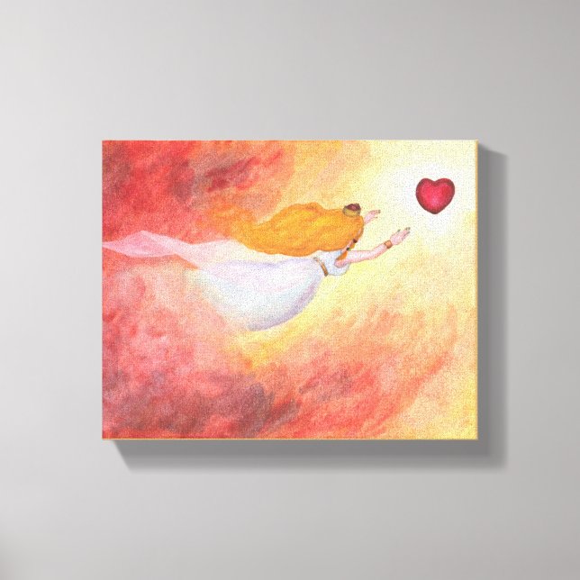 acuarela de arte de pintura Aurora, princesa de am (Anverso)