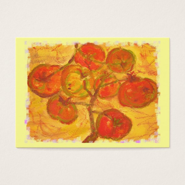 acuarela de clúster de tomates (Frente)