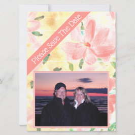 Acuarela De Coral Rosa