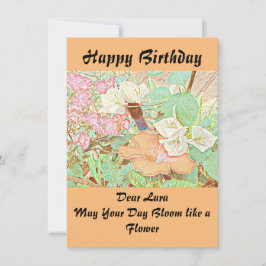 Acuarela De Flor Hibiscus Floral Garden Cute