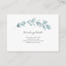 Acuarela de jardín Eucalyptus | Tarjeta de Wood