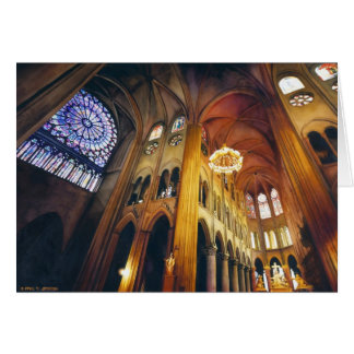 Acuarela de la catedral de Notre Dame de la