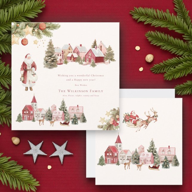 acuarela de navidad pintada (Subido por el creador)