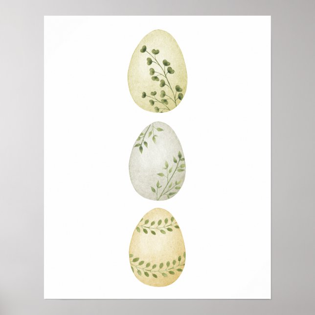 Acuarela de primavera, Poster de arte de la Pared  (Frente)