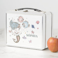 Acuarela de Sirena personalizada