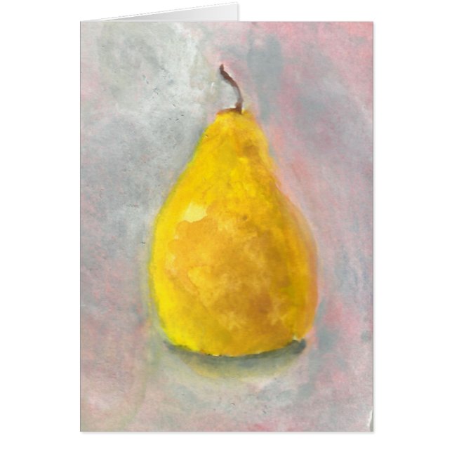 Acuarela de vida residual de Golden Pear (Frente)