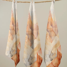 Acuarela del cañón del desierto