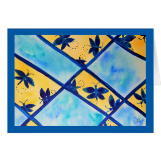 Acuarela del edredón del estilo del batik