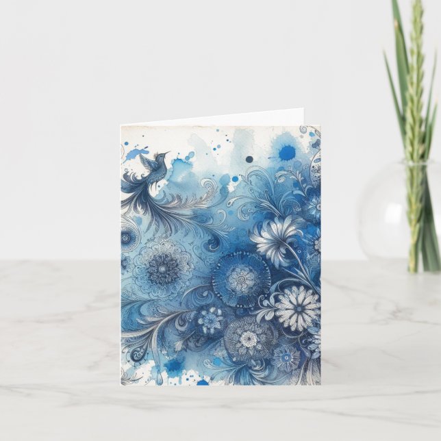 Acuarela Ephemera Vintage Blank (Anverso)