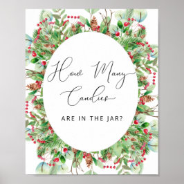 Acuarela Evergreen Cuántos Posters de Candies