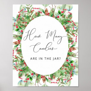 Acuarela Evergreen Cuántos Posters de Candies