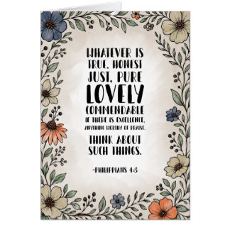 Acuarela Filipenses 4:8