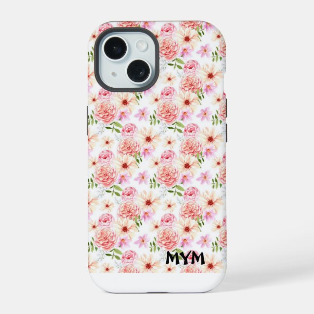 Acuarela floral   (Reverso )