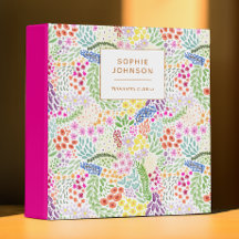 Acuarela Floral Bonito Personalizado Colorido