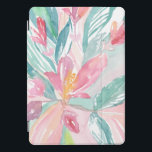 Acuarela Floral Resumen Personalizado Art Cubierta<br><div class="desc">Proteja su iPad con este único funda de arte acuático. Este diseño presenta un bonito arte abstracto de la hoja de acuarela pintada a mano. Puede añadir texto personalizado pulsando el botón "Editar diseño". ©2020 Eun Mi Kim</div>
